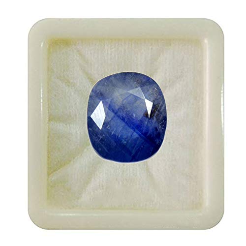 Saphir bleu véritable en pierre détachée pour fabriquer un bijou de naissance