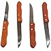 (juego de 4 unds) cuchillos de mesa-cuchillo-mesa para cocina-juego cuchillos para carne madera-juego-cuchillos inoxidable-cuchillo chef profesional-cuchillos de mesa con mango de madera natural