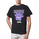 [ファインプラス] Tシャツ 半袖 ポケットモンスター ポケモン ピカチュウ イーブイ ゲンガー メタモン カビゴン ミミッキュ