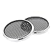 Wnuanjun 2 pcs 50mm Haut-Parleur en Acier Gril Rond Housse de Protection Couvre-Cercle décoratif (Taille : 50mm)