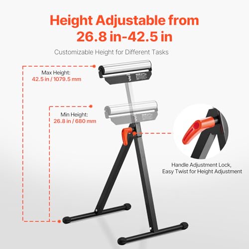 VEVOR 2-Pack Roller Stands