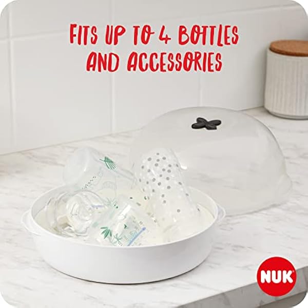 Nuk 10256444 Стерилизатор, белый, для 4 бутылочек