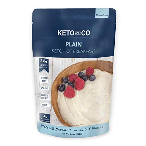 Keto Hot Breakfast by Keto and Co | Plain | Just 2.8 Net