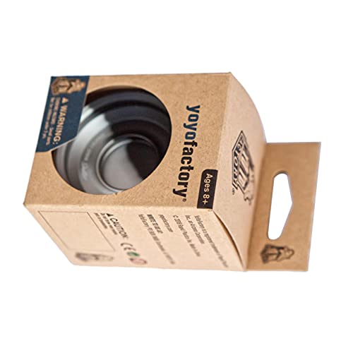 Yoyofactory Shutter Yoyo (Silver And Black) #TOP7