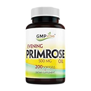 GMPVitas Evening Primrose Oil-Maintain Smooth-Healthy Looking Skin-Supports hormonal Balance-Supports hormonal Balance…