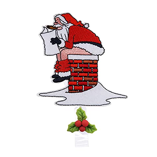 ReelFun Santa Pooping Ugly Christmas i[obW[ID^OAi[XIDz_[ARNL[J[hB