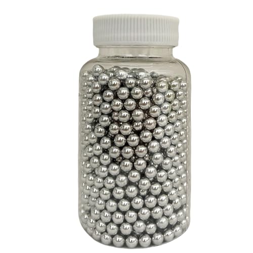 6mm Airsoft Aluminum Ball bb ï¼Œ 0.30g,1100 Count for Shooting Practice and Slingshot Training Target Practice