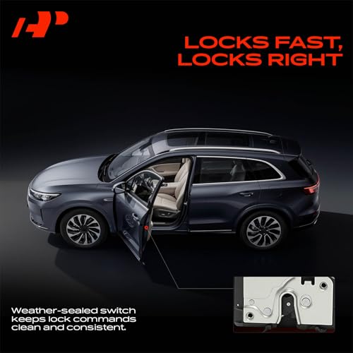 Image of A-Premium Rear Left Driver Side Door Lock Actuator Compatible with Chevrolet Chevy HHR 2008-2011, HHR 2006