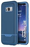 ENCASED Rebel Case for Samsung Galaxy S8 - Rebel Series Impact Armor Blue