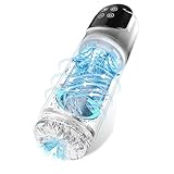 Masturbieren für Männer Elektrisch 7 Saugmodi Rotationsmodi 3D Silikon Masturbatoren Elektrischer Masturbator Sexspielzeug für mann Masturbieren
