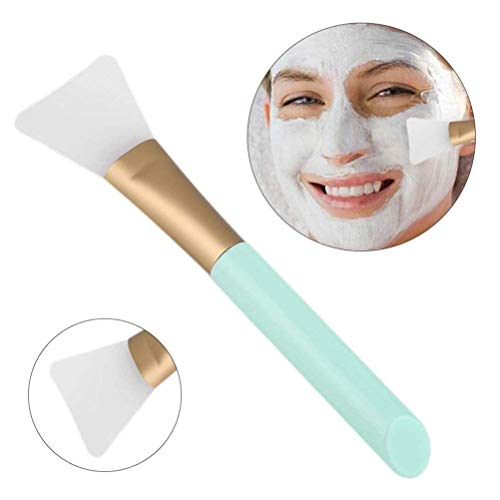 POXIAO Cepillo de Silicona para mascarilla, Herramienta de Belleza para mascarillas Cepillo aplicador de mascarilla de… - Imagen 3