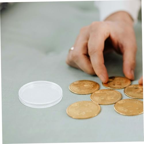 Cajas transparentes para monedas 200 pcs Sewroro miniatura 6
