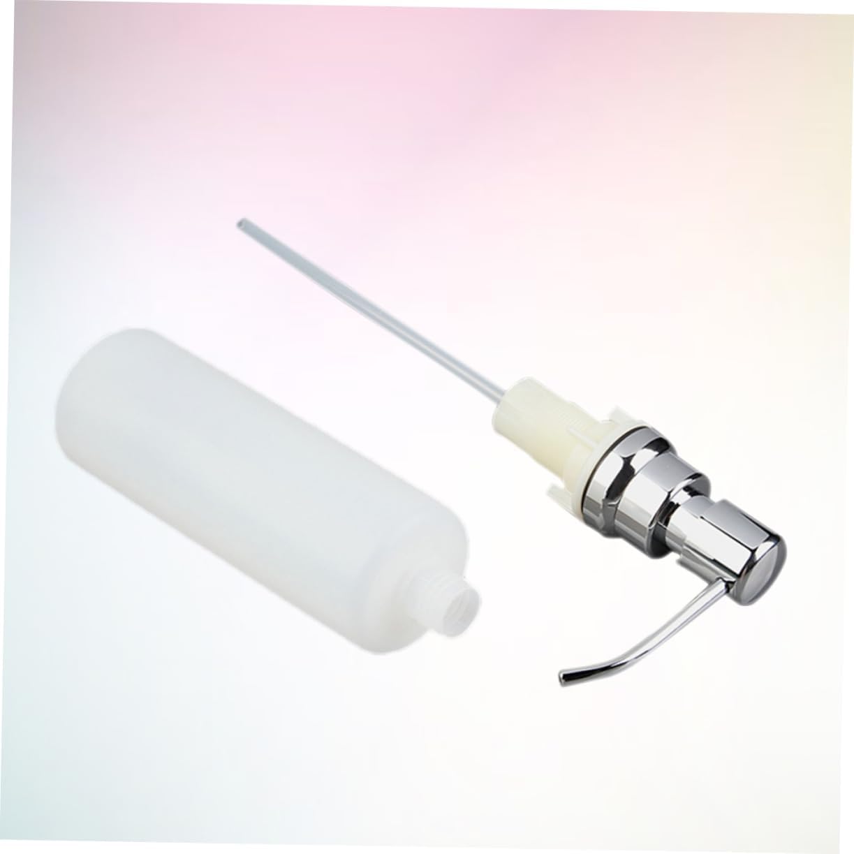 Housoutil Body Wash Dispenser 1pc Soap Sink Pump Ml Kitchen Dispenser Bathroom Stainless for Shower Gel Dispenser