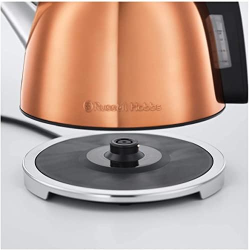 Russell Hobbs 25861 K65 Anniversary Electric Kettle, Metal, 3000W, 1.2litres, Copper