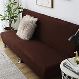 INSTRUCTIONS DE LAVAGE : La housse du futon sans bras peut être retirée pour être nettoyée à tout moment, propre et hygiénique, lavable en machine pour un entretien facile, suggérer de laver à l'eau froide, cycle doux, ne pas blanchir, sécher en machine à basse température. Pas de repassage.