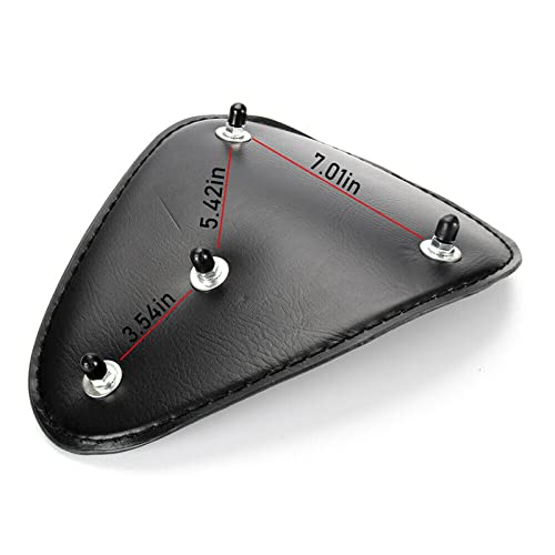 Asiento individual para motocicleta que transforma tu chopper clásica 7