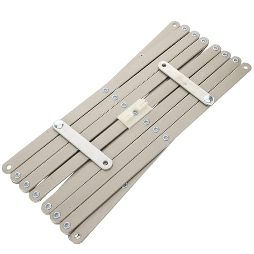 Étendoir mural extensible gris argenté pour optimiser le placard