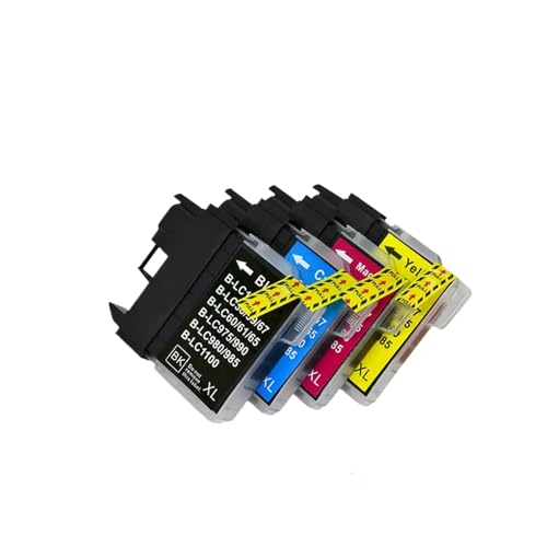 Compatible Ink Cartridge Compatible with DCP J140W J145C J165C J185C J195C J197C Models LC38 LC11 LC61 LC63 LC65 LC67 LC980 LC110(1SET)