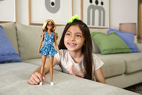 Muñeca Barbie Fashionistas Doll #173 Tie-Dye Romper miniatura 2