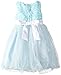 Nannette Baby Girls' Dress Soutche Bodice and Sparkle Skirt with Panty