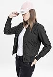 Urban Classics Women Tb1217-Ladies Light Bomber Jacket Black M