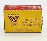 Para Yahzeit, utiliza 2 flotadores, buena calidad para iluminar cerillas.