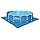 Bestway 58003 Bodenfolien 488 x 488 cm für FastSet Pools 457 : Amazon ...