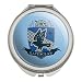 GRAPHICS & MORE Harry Potter Ravenclaw Quidditch Shield Compact Travel Purse Handbag Makeup Mirror