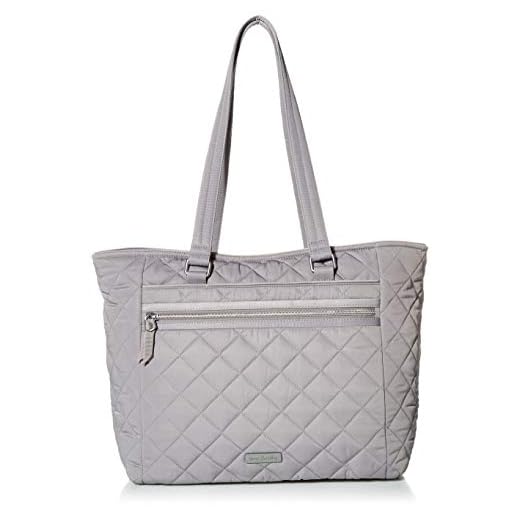 Vera Bradley Women's Performance Twill Work Tote Bag, Tranquil Gray, One Size
