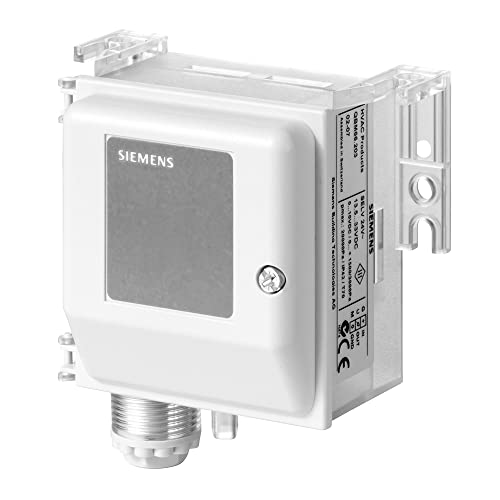 Capteur de pression différentielle Siemens QBM 2030-1U pour la régulation des conduits CVC
