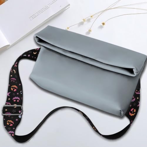 Image of Adjustable Purse Strap Replacement, Wide Shoulder Canvas Bag Strap, Crossbody Handbag Strap