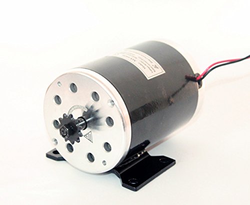 36V48V 1000W UNITE MOTOR gebürstet Motor MY1020 mit Controller und Drossel Elektro Motorrad MX500 Upgrade Motor Kit (48V Pedal kit)