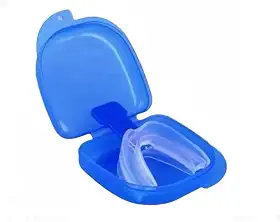 Protetor Bucal de Silicone Anti-Ronco Anti-Bruxismo C/Estojo