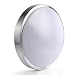 Lineway Indoor Motion Sensor Light Ceiling Light, LED Flush Mount Light Fixture Radar Sensing 15W 1020lm 6000K Cool White Ceiling Lamp for Hallway Stairway Garage Porch Basement Laundry