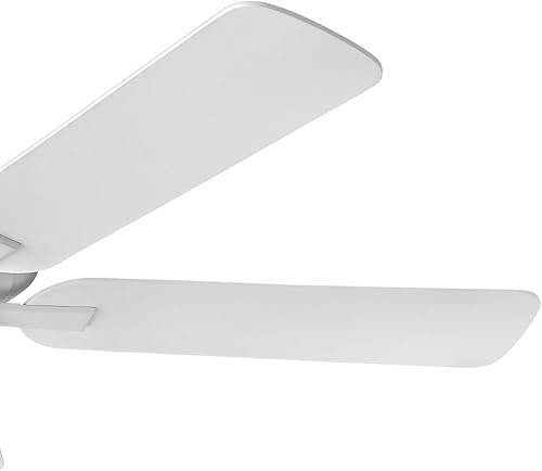 Miniatura 7 de Hinkley Metro - Ventilador de techo de perfil bajo de 52 pulgadas, sin luz, ventilador de techo para interiores con soporte doble para dormitorio,