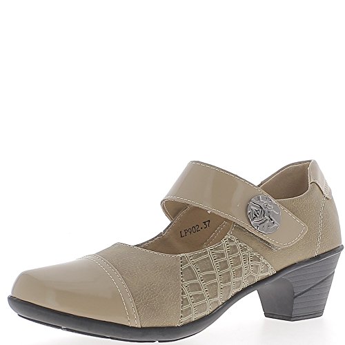 ChaussMoi Comfort di Mole a Flangia Larga 4,5 cm Tacco Pompe - 40