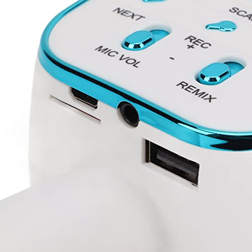 Microfone Bluetooth, microfone sem fio de bom equilíbrio de frequência com vários métodos de reprodu