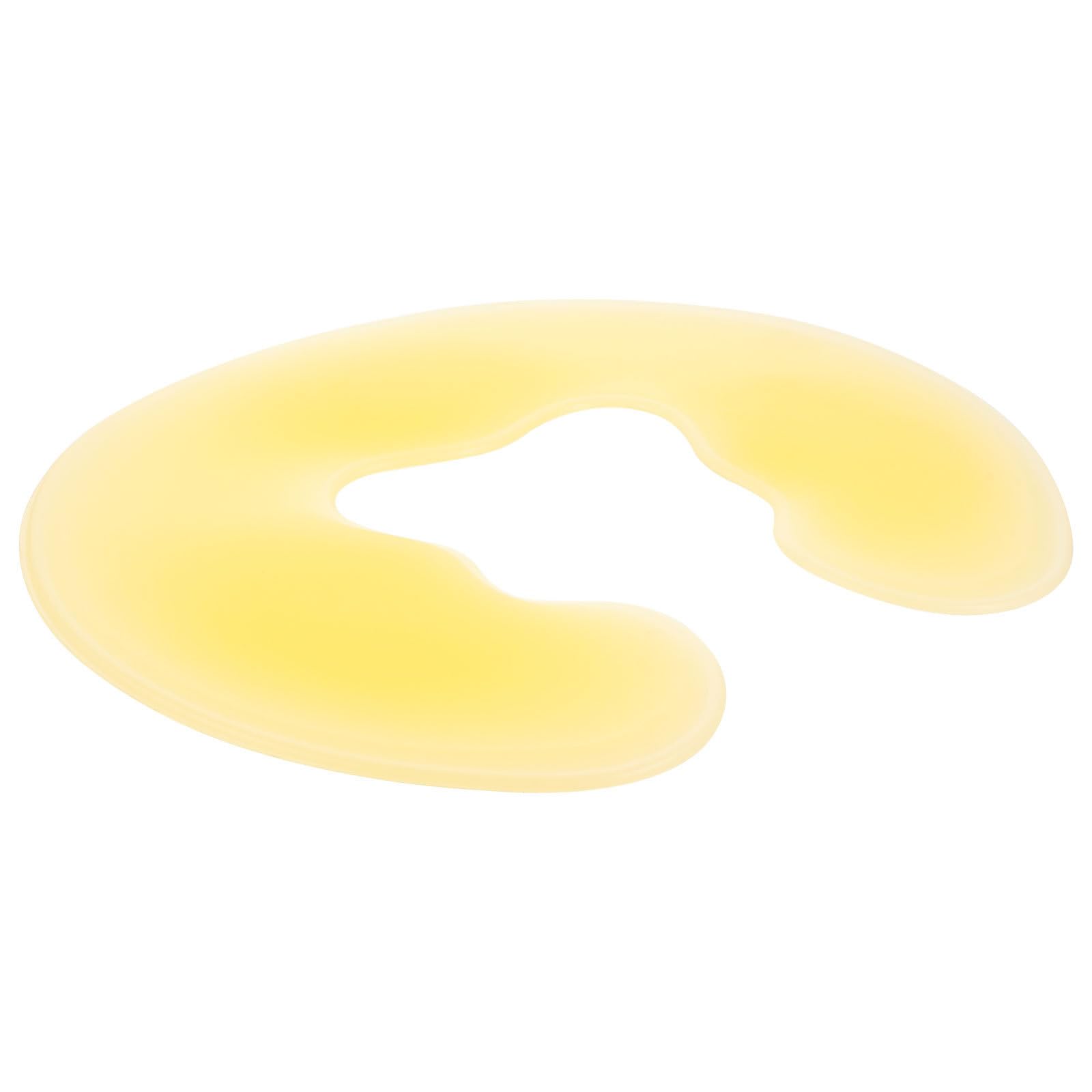 Almohada Facial de Silicona en Forma de U, Cojín Boca Abajo Lavable para Spa y Hospitales, Diseño Ergonómico para Acceso Completo a Espalda y Cuello