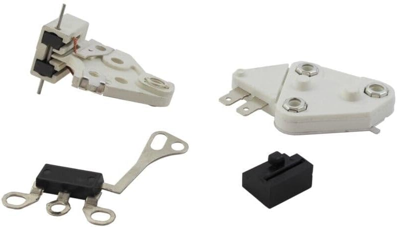 Replacement For Compatible With 10SI 12SI Delco Alternator 1 Wire Self Excited Regulator Rebuild Kit Chevy GM