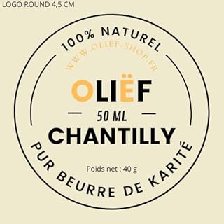 Chantilly de Karité, Coco et Cacao - Hydratant Naturel pour la Peau - Pot de 50 ml