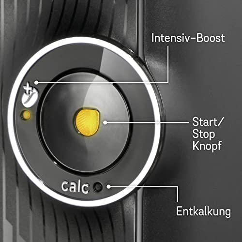 Bosch Tassimo Finesse Kapselmaschine TAS16B7 Kaffeemaschine by, 70 Getränke, intensiverer Kaffee auf Kopfdruck, Abschaltautomatik, perfekt dosiert, platzsparend, 1400 W, schwarz