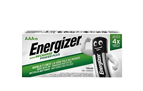 Energizer Rechargable AAA Battery (Pack of 10)