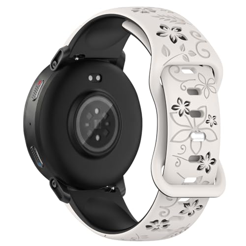 SumNeol 22mm �o���h Amazfit Active Max/T-Rex 3 Pro 48mm/Balance 2/Bip 6/5 /5 Unity �Ή� �����x���g �V���R���f�� �o�b�N���t�� �ւ��x���g�ʋC�� �y�� �����\ �j�����p �����o