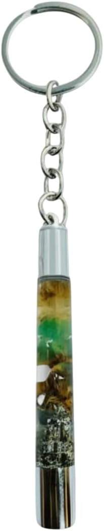Kayra Abundance & Wealth Attraction Crystal Keychain – Handmade Prosperity Keyring – Good Luck Feng Shui Charm for Success, Growth & Positive Energy