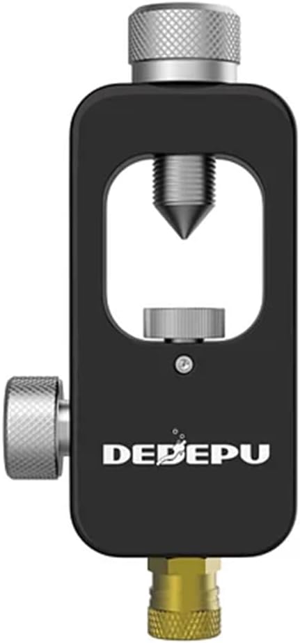 DEDEPU Scuba Adapter, 8mm PCP Scuba Tank Adapter, Diving Air Cylinder Refill Adapter Paintball Fill Adapter, Up to 4500 Psi High Pressure, Aluminium Alloy