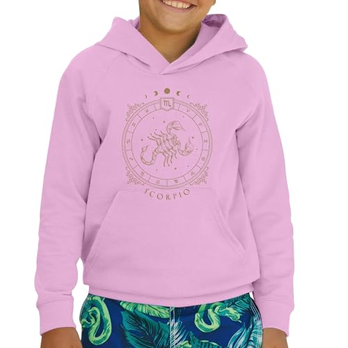 Sweat à capuche enfant Scorpio astrologie tarot céleste