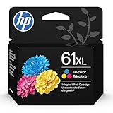 HP 61XL Ink Cartridge, Tri-color High Yield (CH564WN)