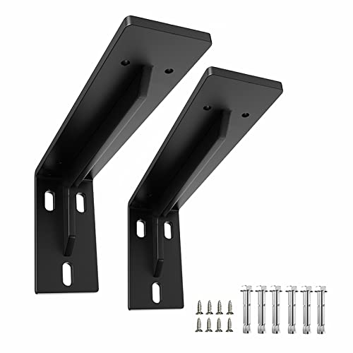 Escuadras Para Estanterias, SAYAYO Soporte De Esquina 90 Grados Escuadras Metalicas Para Madera