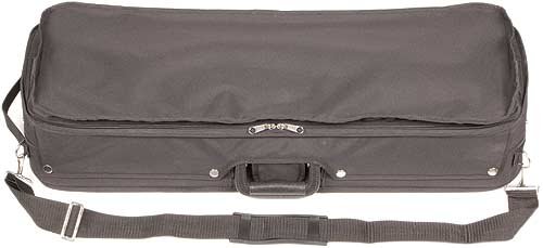 JSI Adjustable 1009 Viola Case with Black Exterior and Gray Velour Interior made by Bobelock - Thumbnail 5