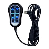 4 Button 5 Pin Remote Hand Control ZK1300-HC Replacement for Power Recliner Lift Chairs with Backlight